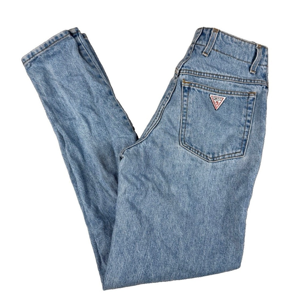 Vintage Guess Jeans Womens 28 Georges Marciano USA 1005 High Rise Button Fly